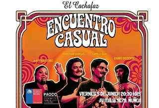 Show de stand up “Encuentro Casual” en El Cachafaz