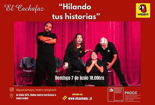 Show de stand up "Hilando tus historias"  en El Cachafaz