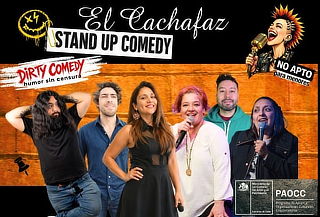  Show de Stand Up "Dirty Comedy" en El Cachafaz