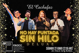 Show de Stand up "No hay puntada sin hilo" en El Cachafaz