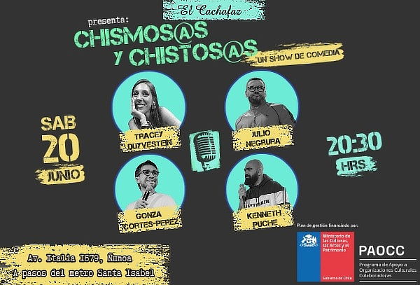Stand Up BA CHISMO@S Y CHISTOS@S en El Cachafaz