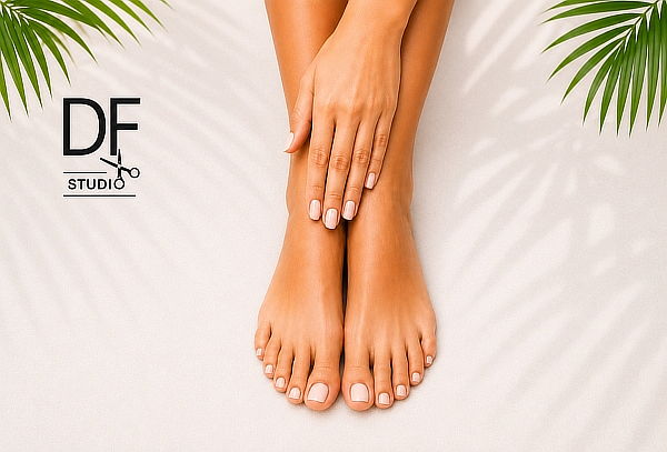 Softgel hasta largo #2  + Pedicure en DF Studio