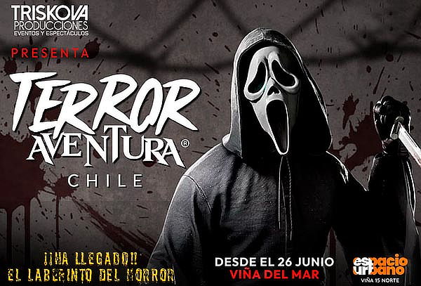 Entrada General Terror Aventura en Viña del mar