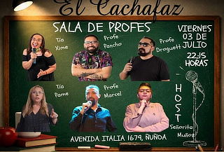 Show Stand up "Sala de profes" en El Cachafaz