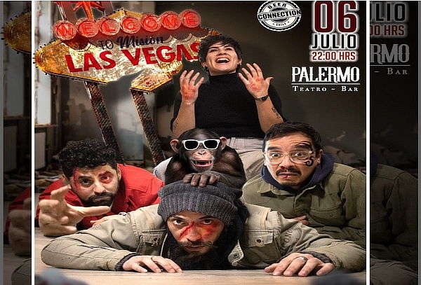 Entrada doble al show Misión Las Vega en Palermo Teatro Bar 