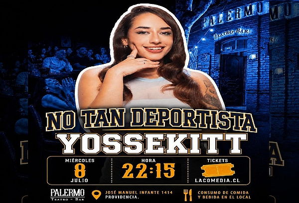 Entrada doble al show de Yossekitt en Palermo Teatro Bar 