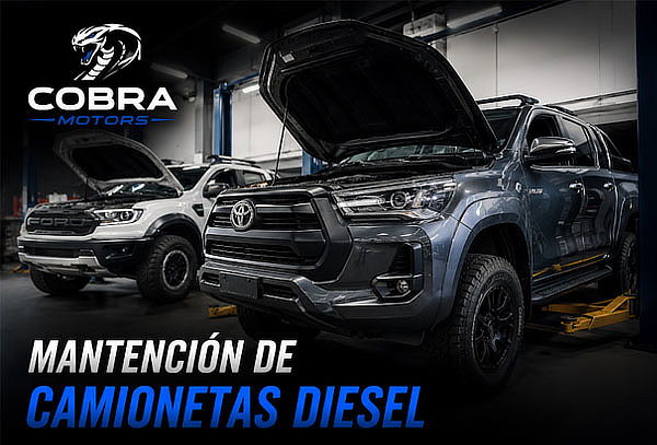 Mantención de camionetas Diesel