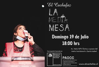 Show Standup "La media mesa"en El Cachafaz