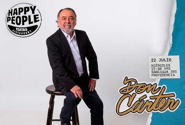 Entrada Don Carter Miercoles 22 de Julio en Happy People