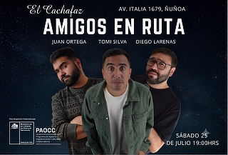 Comedia "Amigos en ruta" en El Cachafaz