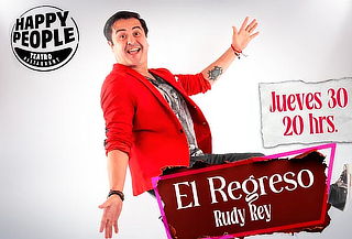 Entrada para:  El regreso de Rudy Rey Jueves 30 de Julio