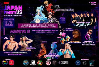 Ingreso Evento Sábado 8 de agosto ¡CARRETE OTAKU +18!
