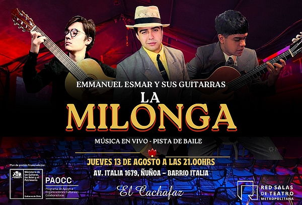 La Milonga elige tu Jueves en Cachafaz
