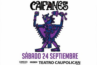 Caifanes:  24 de Septiembre Teatro Caupolican 