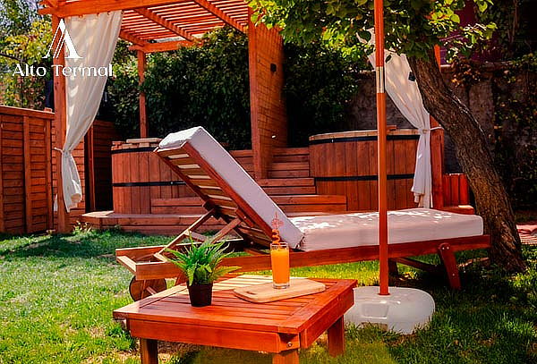 Spa Invierno 2 Personas Tinaja+ Sauna+ Bebestible+ Masaje