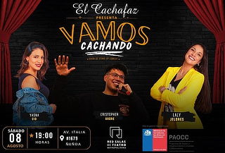 Show Standup "Vamos Cachando" en El Cachafaz