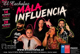 Show Standup "Mala Influencia" en El Cachafaz