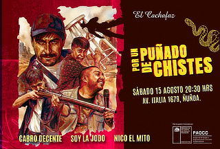 Show Standup "Por un puñado de chistes" en El Cachafaz