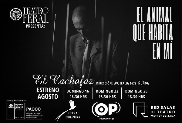 Ciclo de teatro- El animal que habita en mi en El Cachafaz