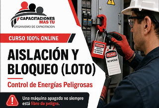 Curso de  Aislación y Bloqueo (LOTO)