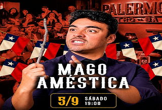Stand UP Mago Améstica 05 de Sept. en Palermo Teatro Bar 