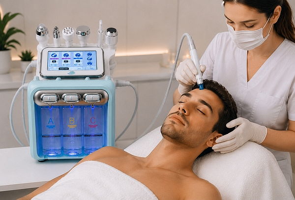 Limpieza Facial Premium con Hidrofacial + LED