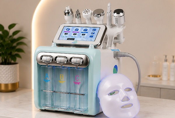 Limpieza Facial Premium con Hidrofacial + LED