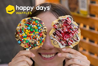 2 Waffles en paleta tamaño reducido a elección 27 Sucursales