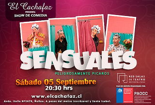 stand up  "Sensuales" en El Cachafaz