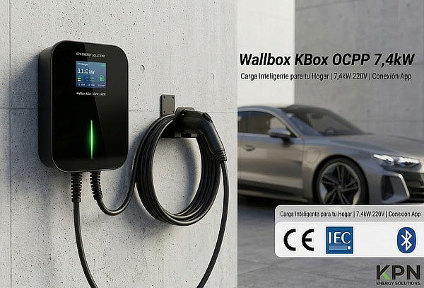 Cargador eléctrico Wallbox Line Charger 7,4 kW
