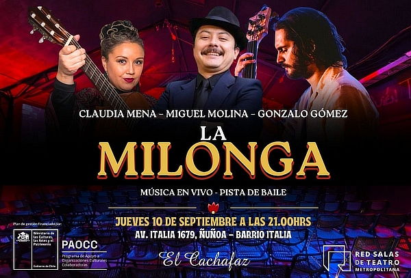 La Milonga elige tu Jueves en Cachafaz