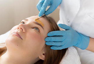 Depilación cera y visajismo de cejas + bigote Providencia