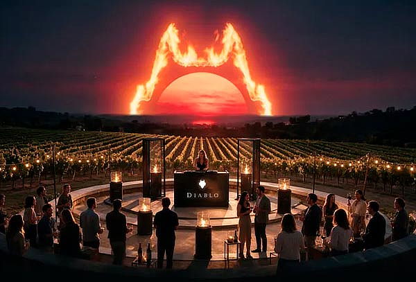 Diablo Wine Sunset en  Viña Concha y Toro 