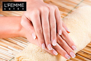 L'Femme Salón: Manicure Esmaltado Permanente, Ñuñoa