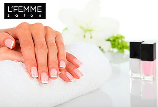 L'Femme Salón: Manicure Esmaltado Permanente, Ñuñoa