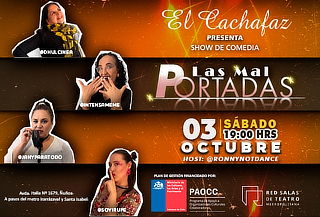 Show Stand up "Mal Portadas" en El Cachafaz
