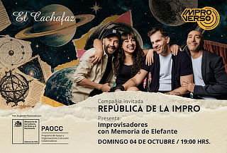 Show Stand up "Festival de Impro: El dia mas impensado"