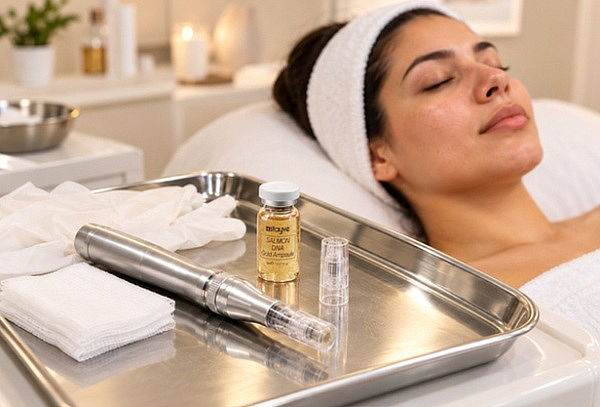 Dermapen con ADN de Salmón + Evaluación Facial + Fototerapia