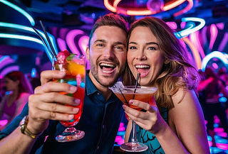 2 Entradas + 2 Tragos en Grammy Discotheque