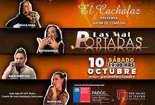Show Stand up "Mal Portadas" en El Cachafaz
