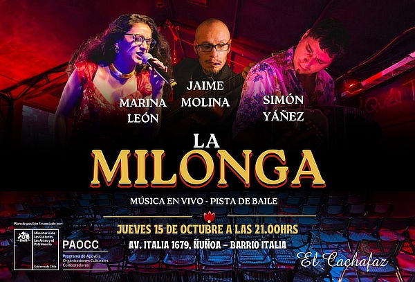 La Milonga elige tu Jueves en Cachafaz