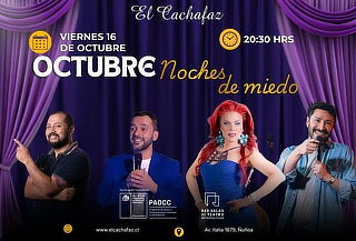 Show Stand up "Noches de miedo" en El Cachafaz