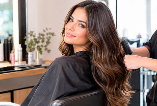Balayage sin decoloración 