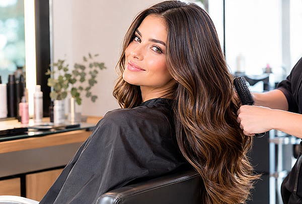 Balayage sin decoloración 
