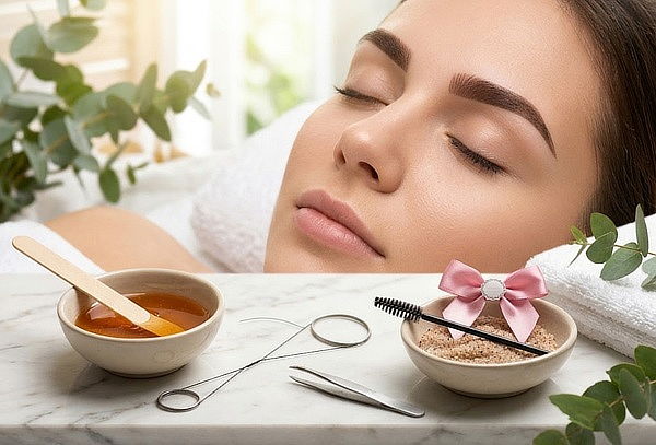 Depilación cera + Visagismo de cejas + Exfoliación de regalo