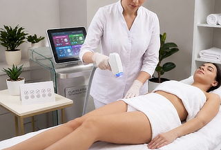 6 sesiones de Depilación cuatrilaser ice - Rebaje Brazilian