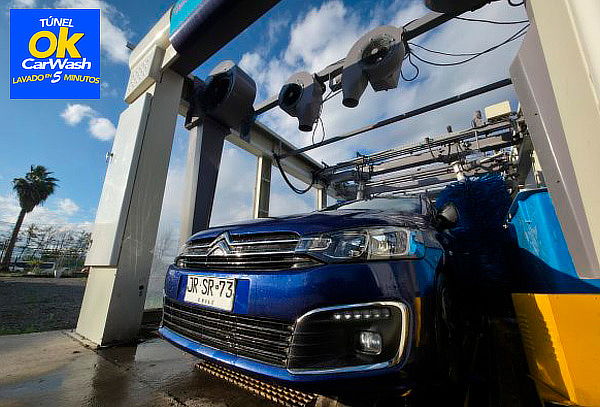 Lavado Automovil:  Tunel Super Foam en Ok Wash