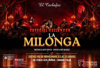La Milonga Especial Halloween elige tu Jueves en Cachafaz