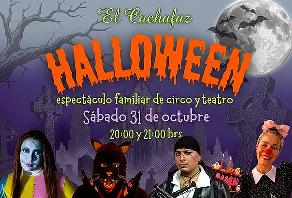  ¡Celebra Halloween en el Teatro Cachafaz!