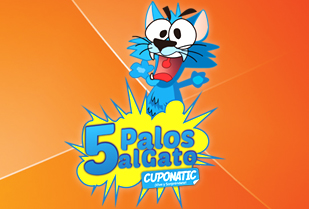 Paga $0 y participa por $5 palos